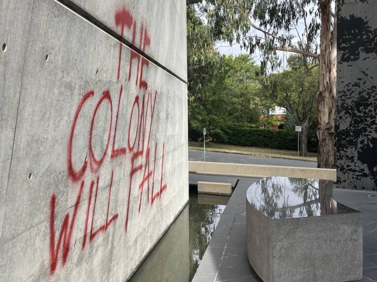 Canberra Vietnam War Memorial vandalism