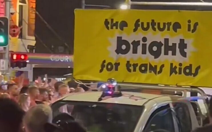 Sydney Mardi Gras trans kids