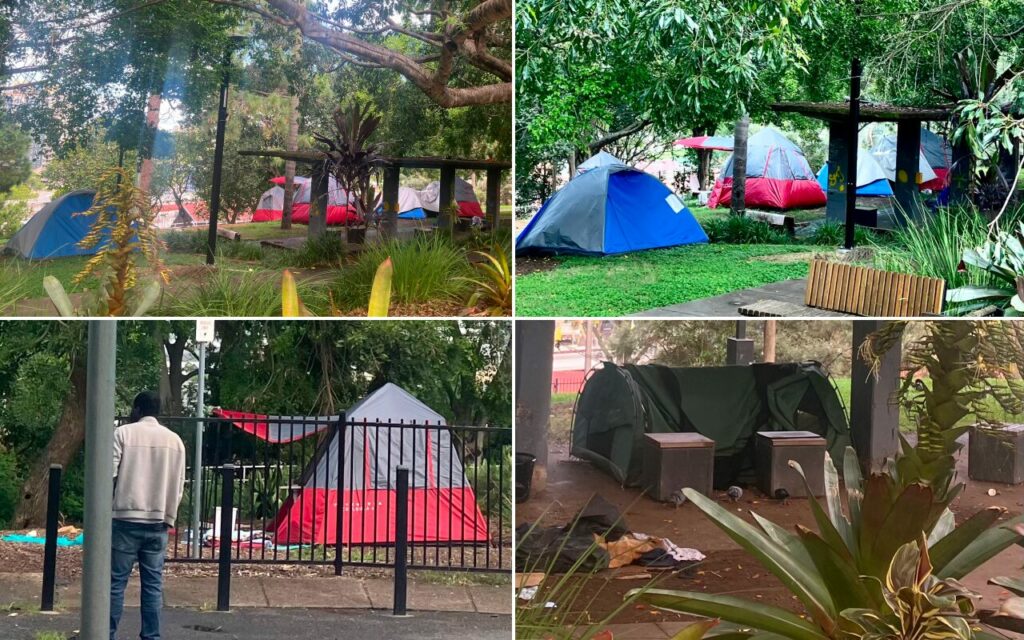 Brisbane tent city