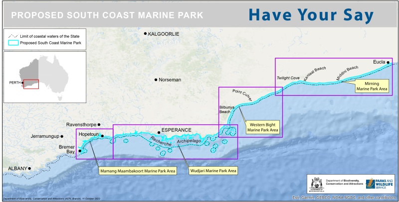 South Coast Marine Park Western Australia