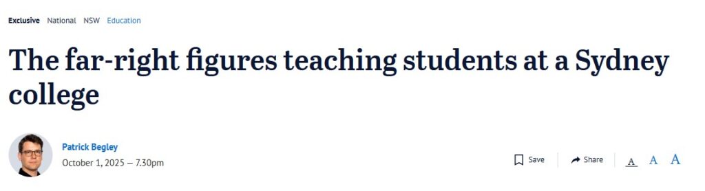 Snitch journalism at the Sydney Morning Herald