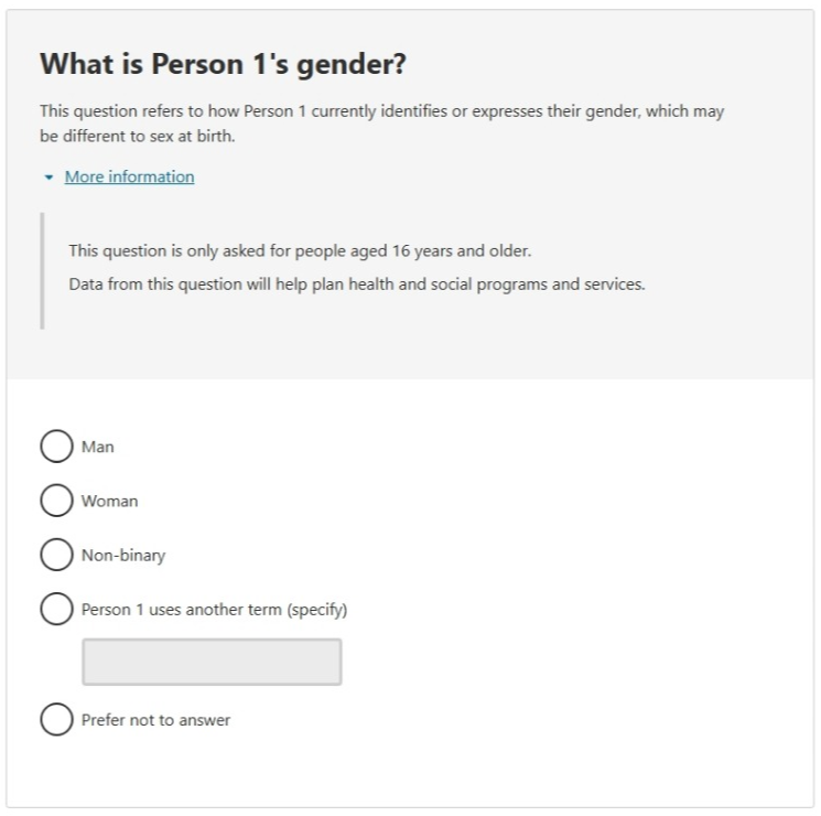 Australia’s 2026 Census to allow unlimited number of ‘gender identities’