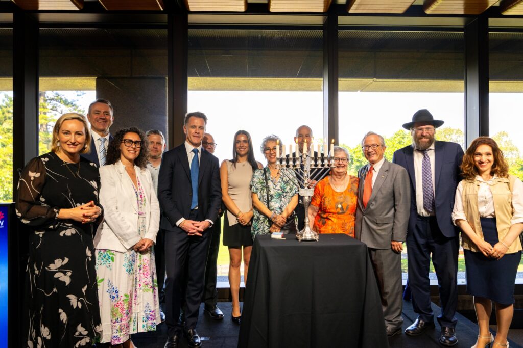 NSW Premier tells Jewish community they’ve ‘reclaimed’ Parliament House at Chanukah event