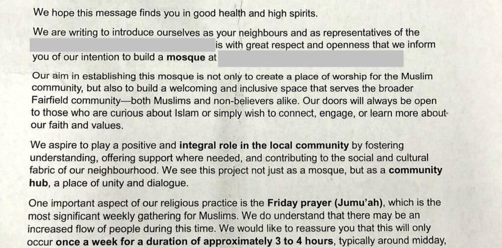 Outrage as state land intended for new housing sold off for mosque project