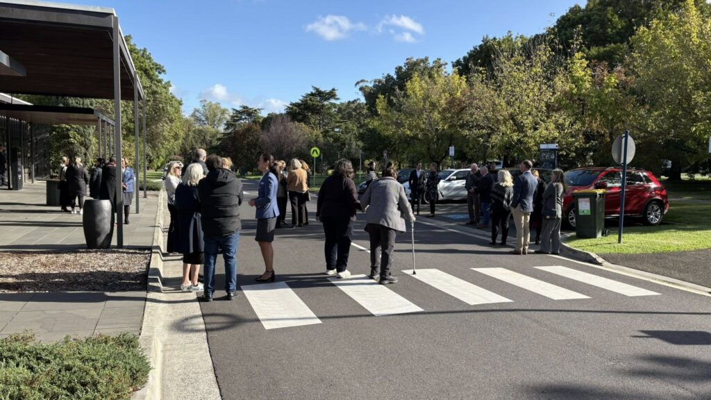 Dozens of strangers turn up to Melbourne funeral of man they’d never met